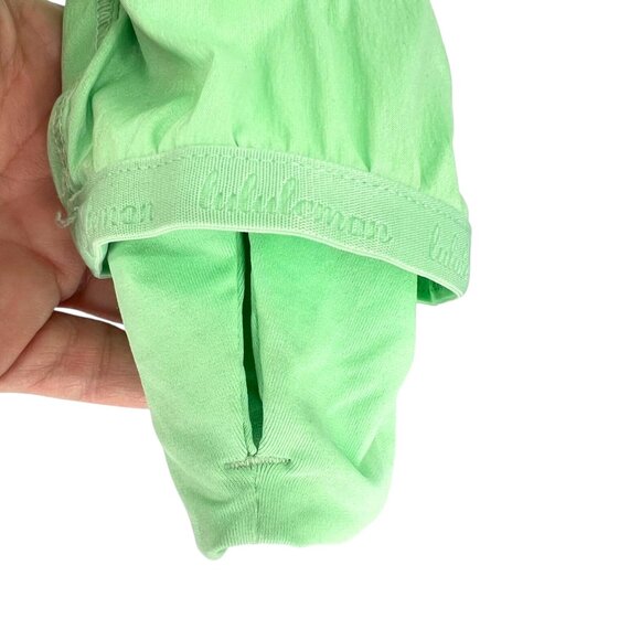 Lululemon Laser Speed Jacket Citra Lime Wind Water Resistant Size 6 - Picture 8 of 16